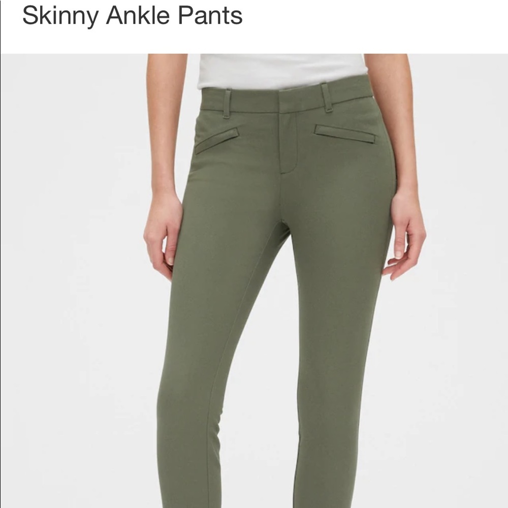 Green Gap pants